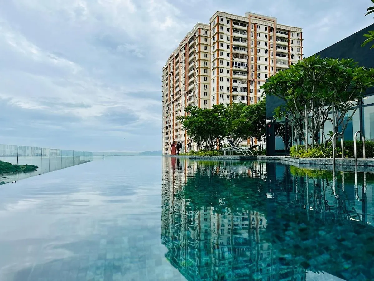 Apartamento Cozy Luxury Suites Urban In Penang City View 10Pax George Town Malásia