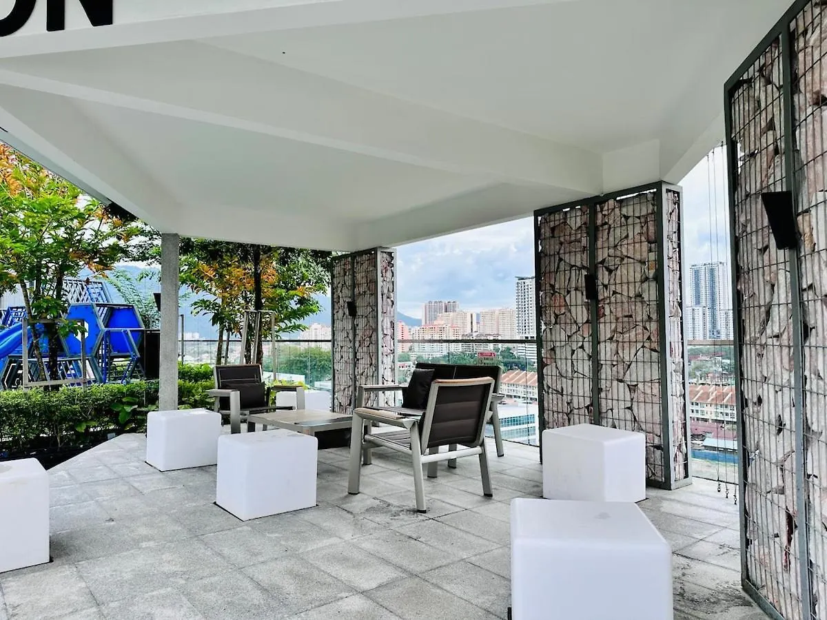 Apartamento Cozy Luxury Suites Urban In Penang City View 10Pax George Town Malásia