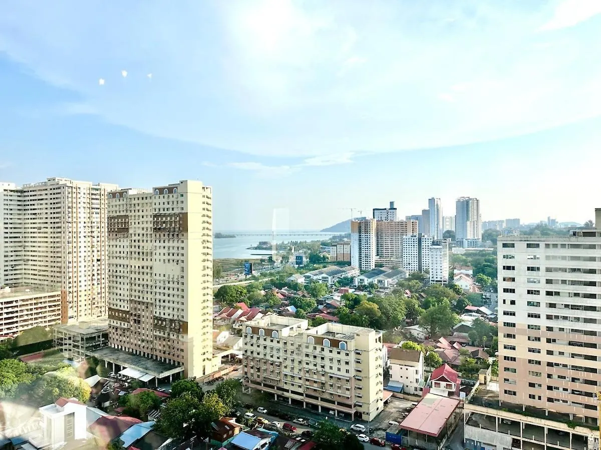 Cozy Luxury Suites Urban In Penang City View 10Pax George Town