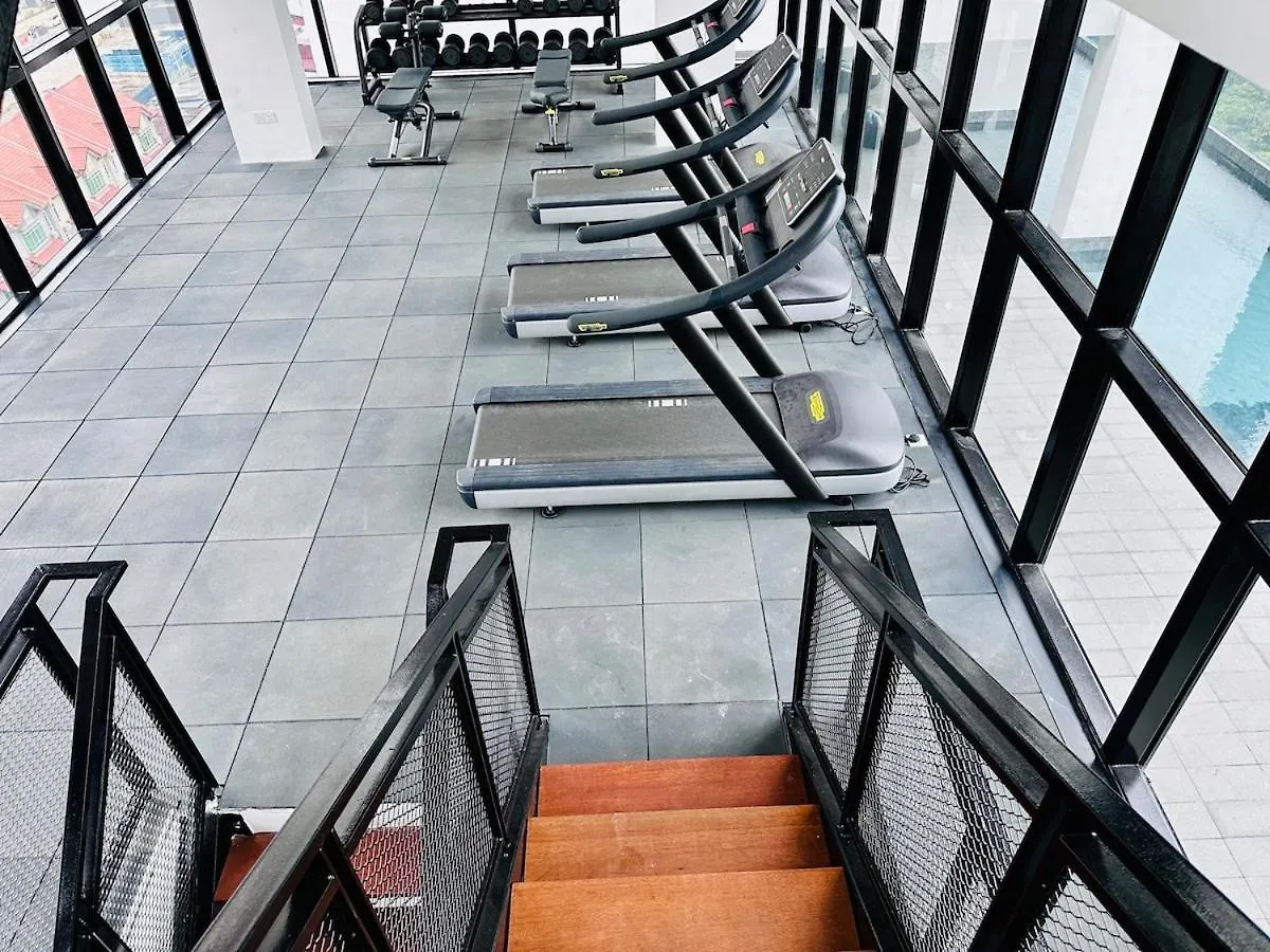 Cozy Luxury Suites Urban In Penang City View 10Pax George Town Apartamento