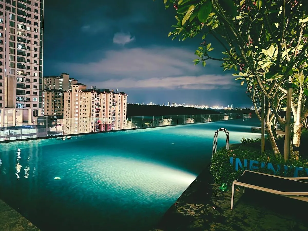 Apartamento Cozy Luxury Suites Urban In Penang City View 10Pax George Town Malásia