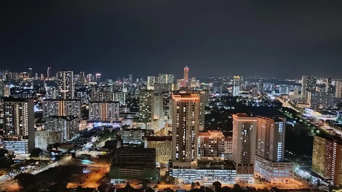 Cozy Luxury Suites Urban In Penang City View 10Pax George Town Apartamento