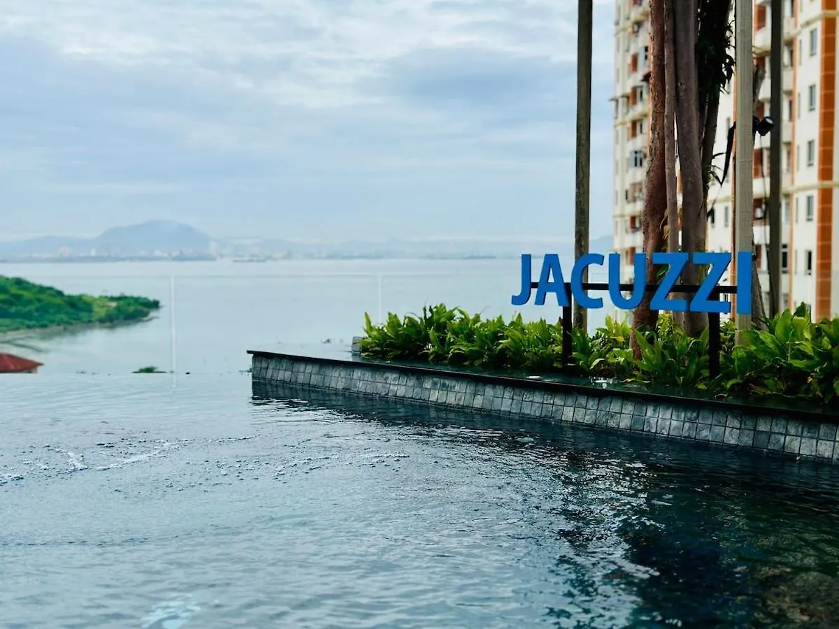 Cozy Luxury Suites Urban In Penang City View 10Pax George Town Malásia