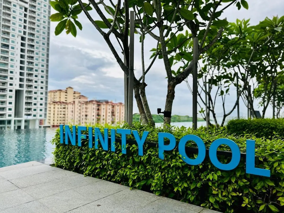 Cozy Luxury Suites Urban In Penang City View 10Pax George Town Apartamento